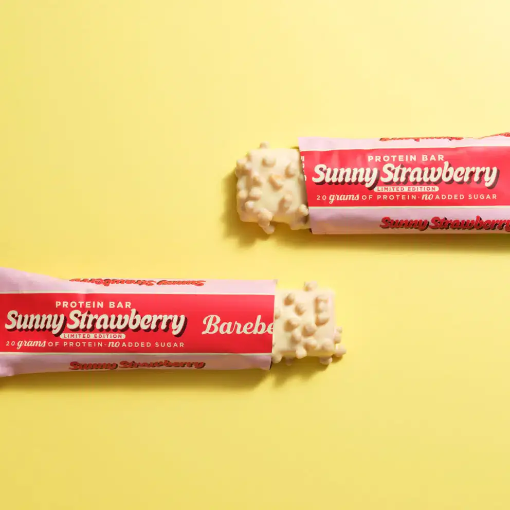 Barebells Riegel Sunny Strawberry · 12x 55g - Image 3