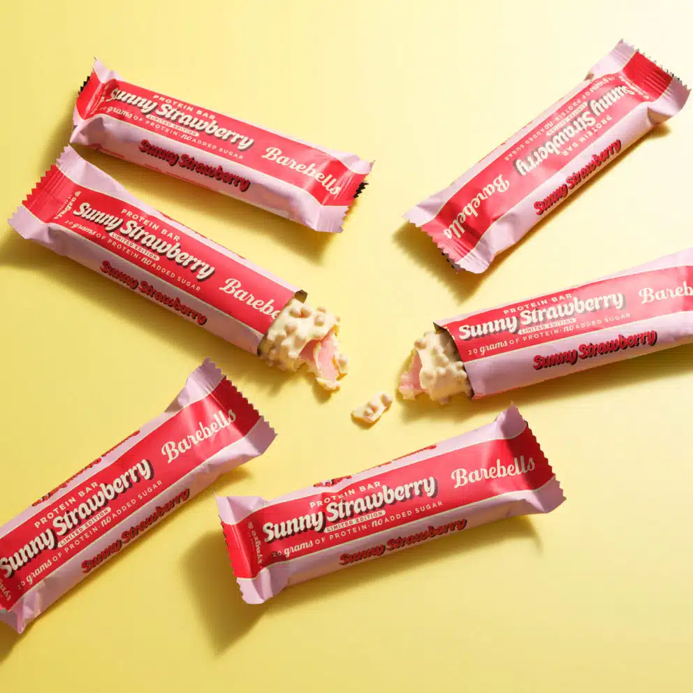 Barebells Riegel Sunny Strawberry · 12x 55g - Image 4