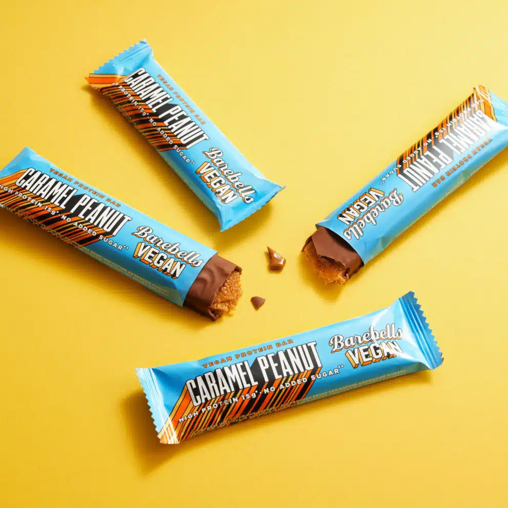 Barebells Vegan Riegel Caramel Peanut · 12x 55g - Image 4