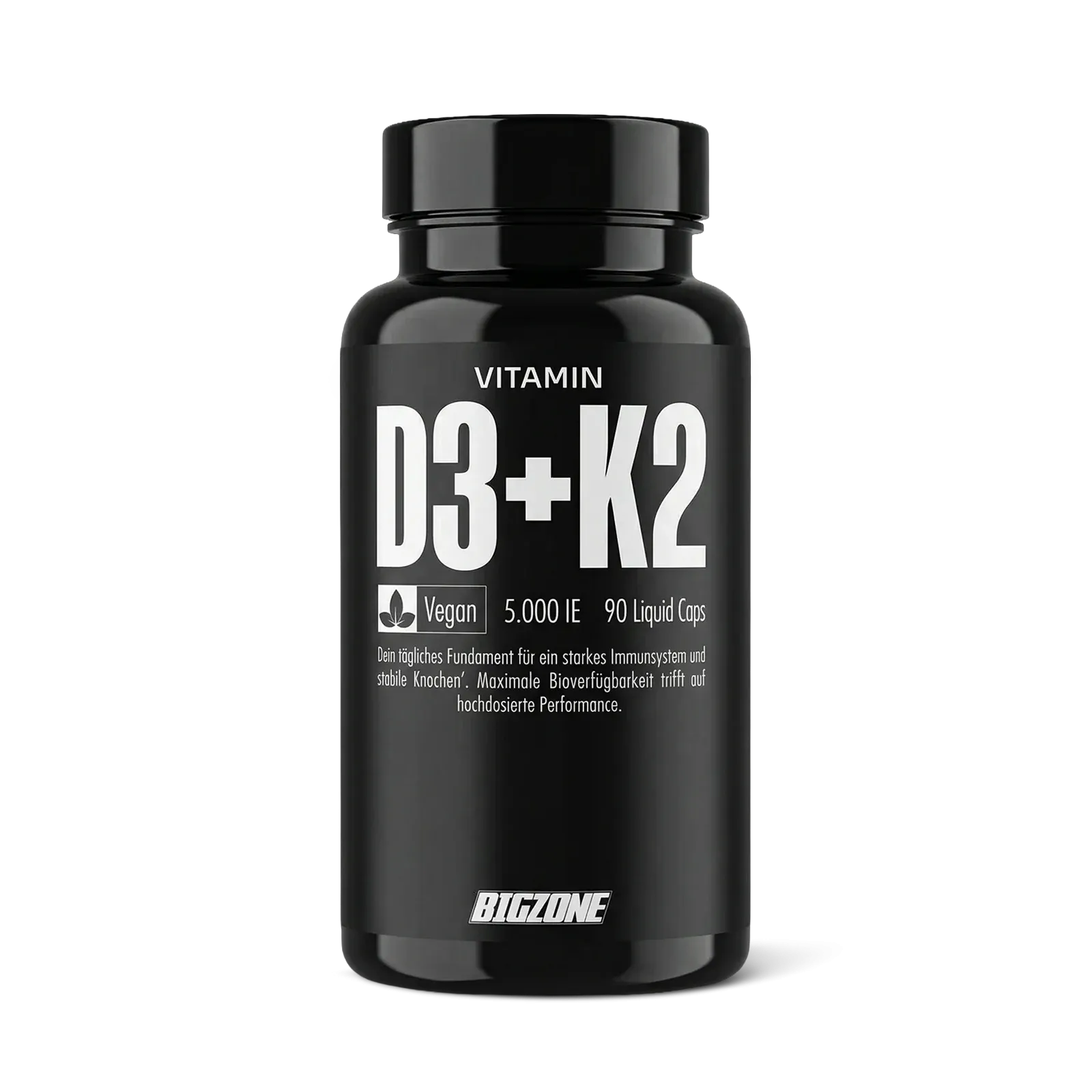 Vitamin D3 + K2 · 90 Liquid Caps