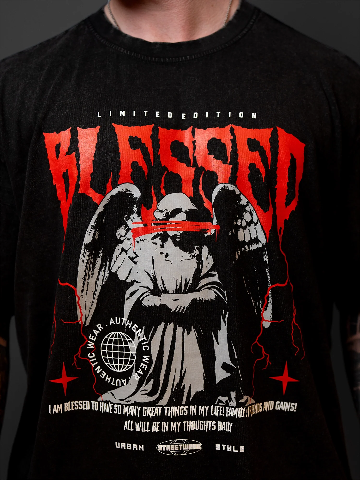 Blessed Shirt Limited Edition Oversize Shirt - Gigas Nutrition - Image 3