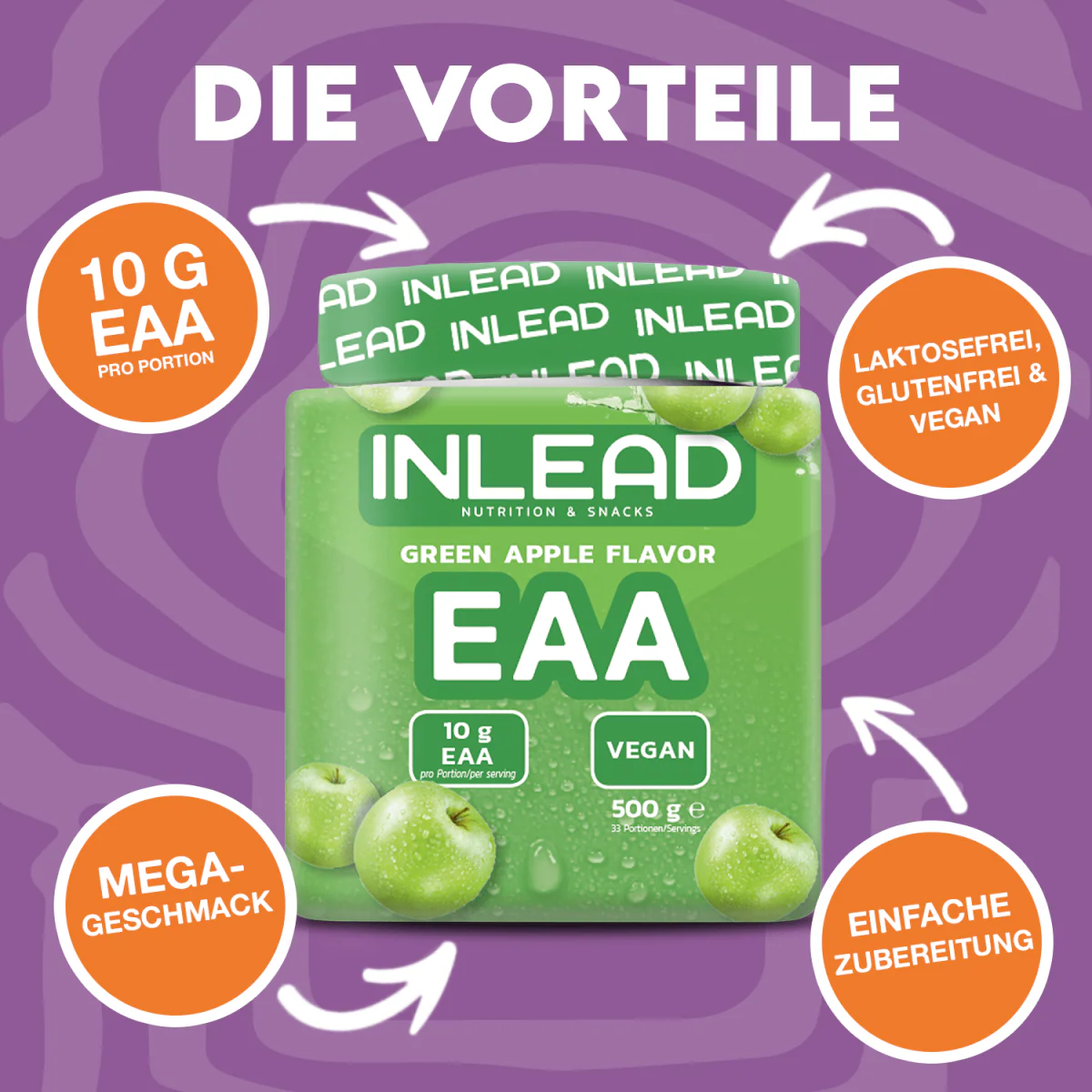 Inlead Nutrition EAA - 500g - Image 7