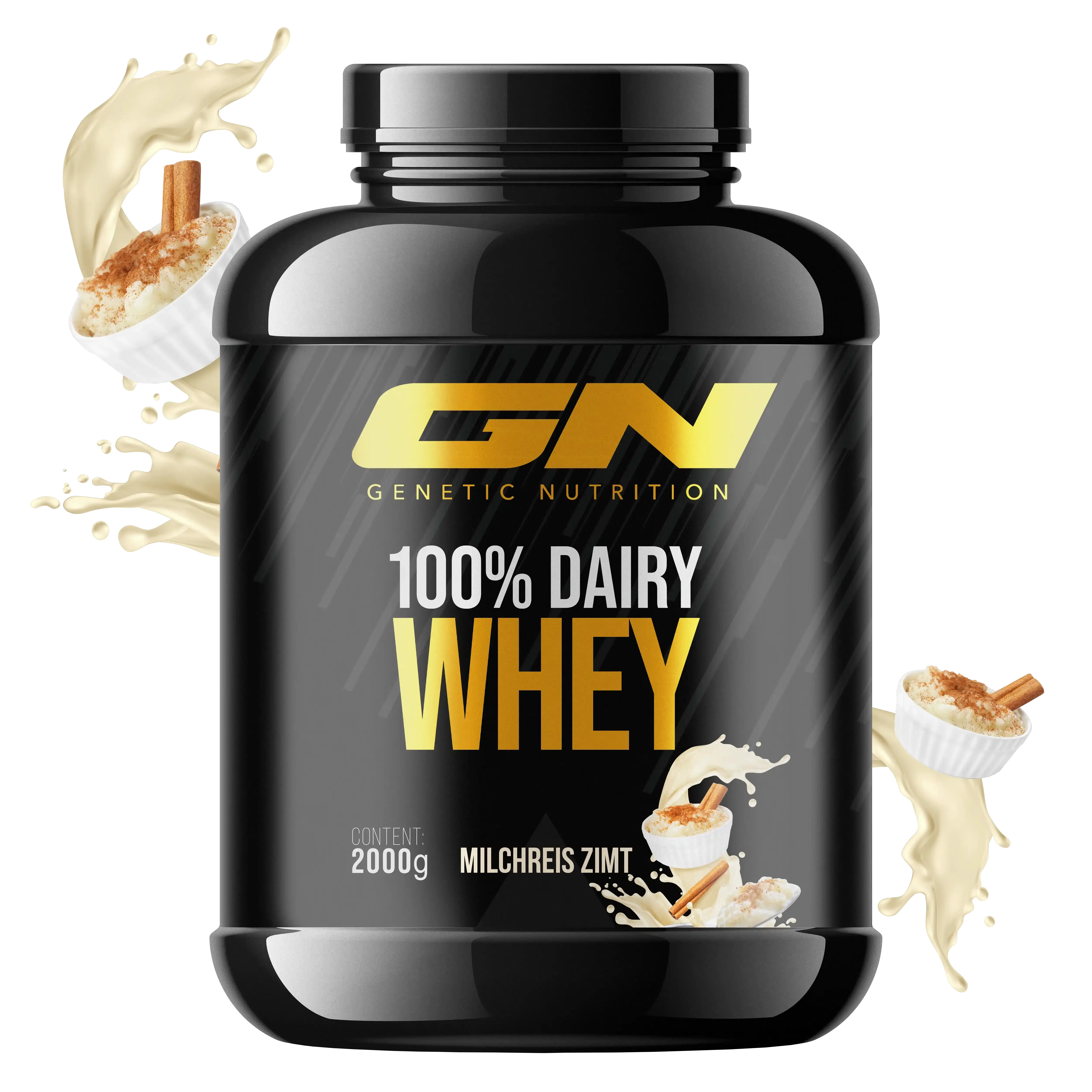 100% Dairy Whey Proteinpulver 2kg Großpackung - Image 3