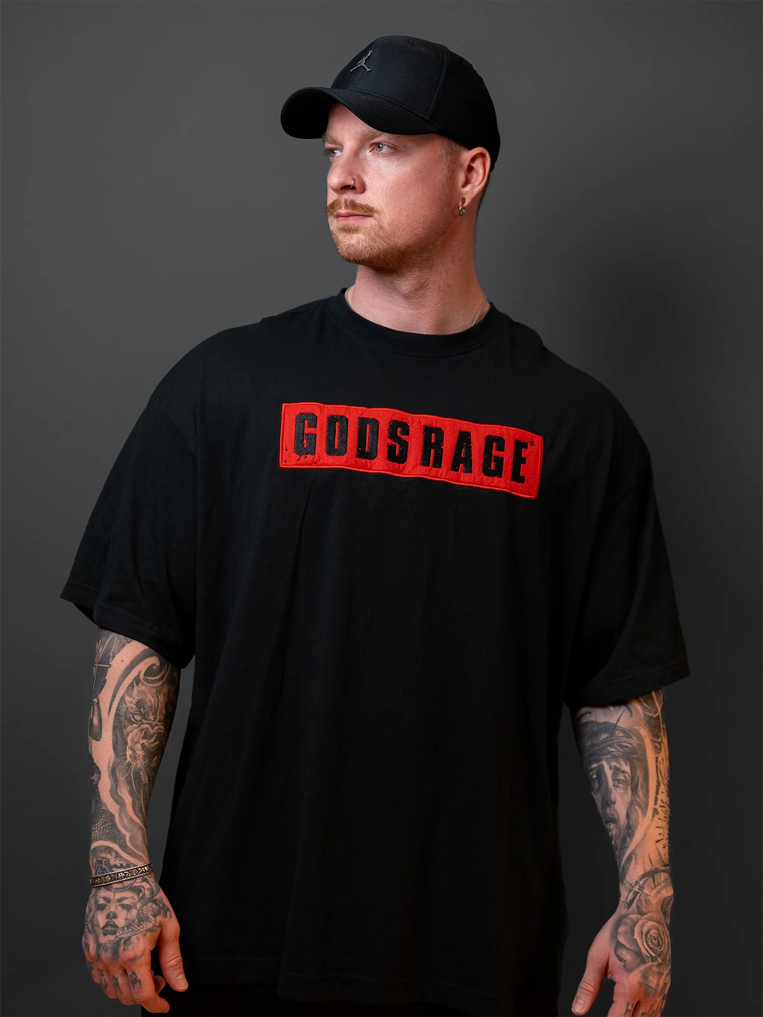 Huge Heavy Shirt Black - Gods Rage - Image 3