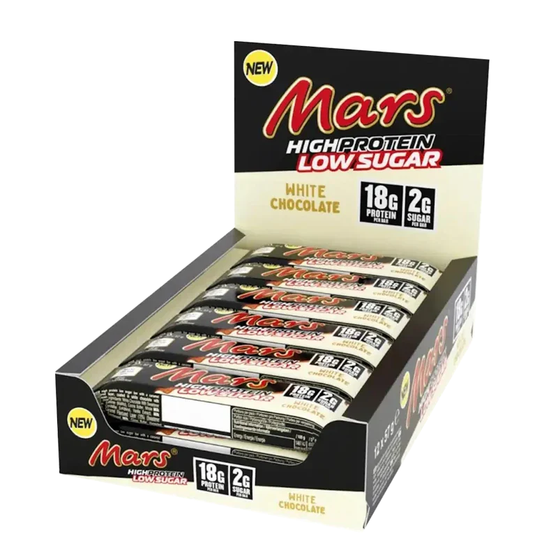 Mars Low Sugar High Protein Bar · White Chocolate · 12x57g