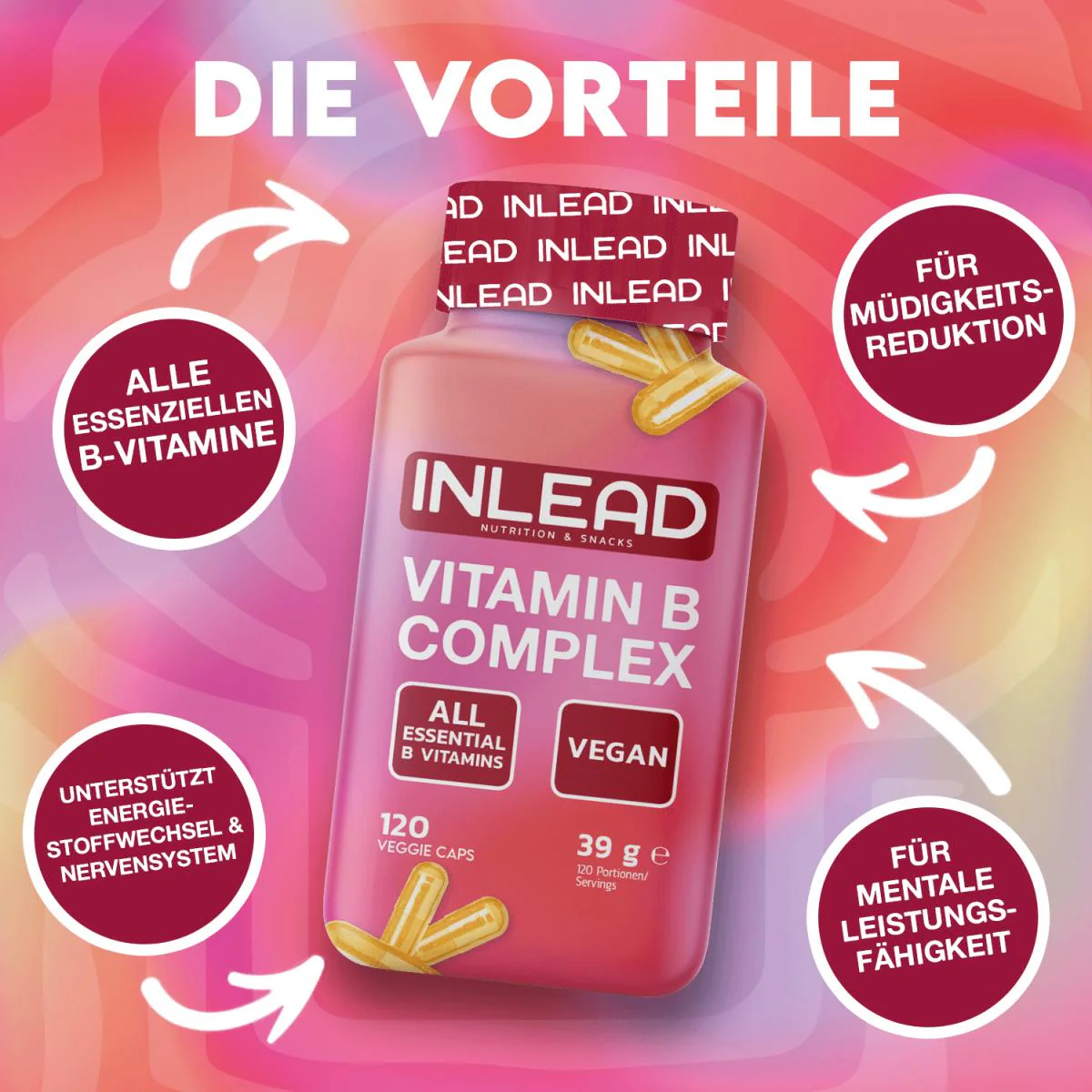Vitamin B Complex · 120 Kapseln - Image 4
